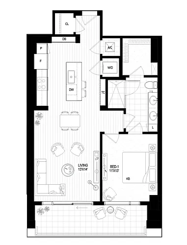 Floor plan A14