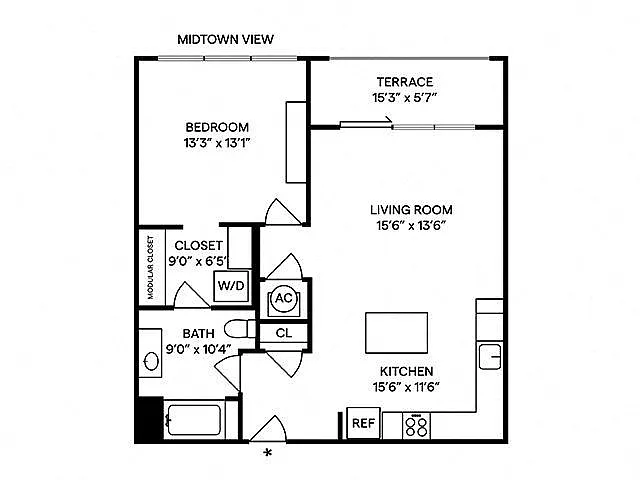 Floor plan A10