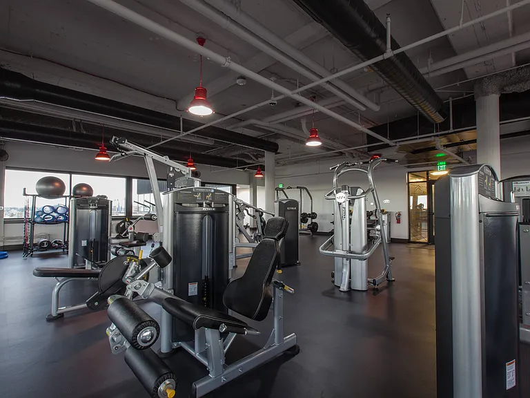State of the art fitness center at Archer Tower in Denver, CO