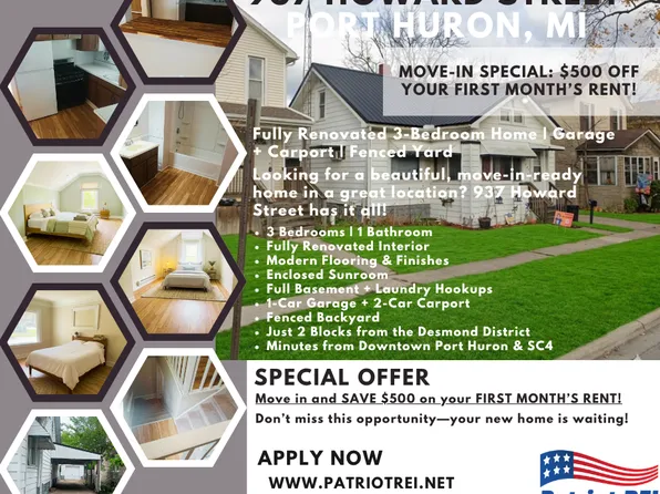 937 Howard St, Port Huron, MI 48060