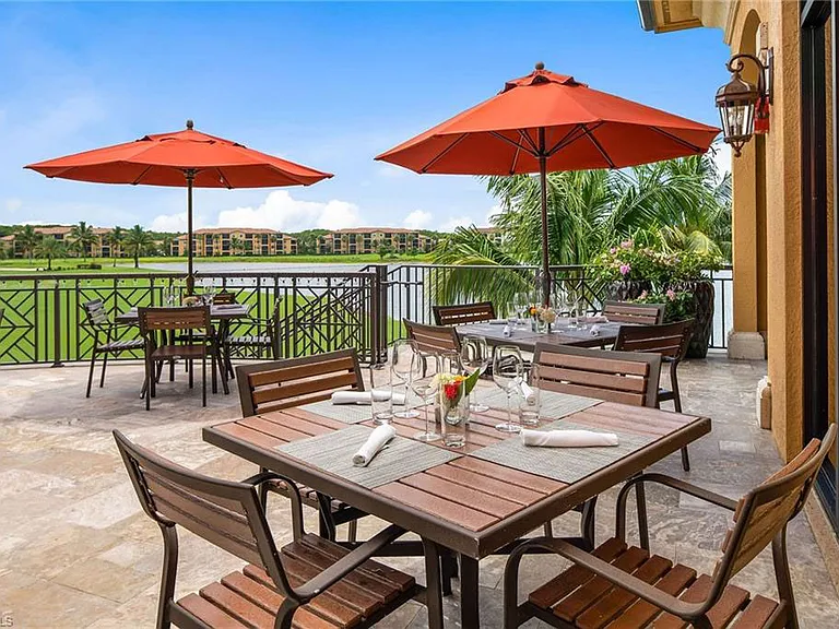 Exterior dining area