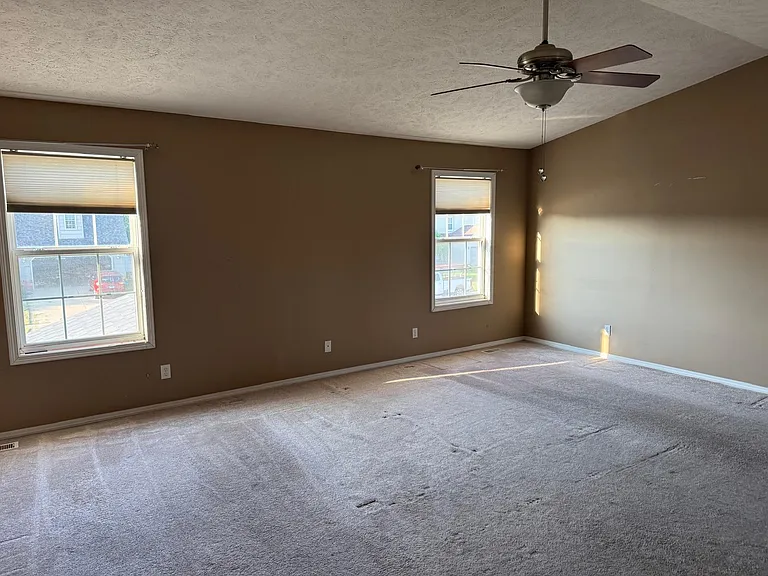 inside master bedroom from the door