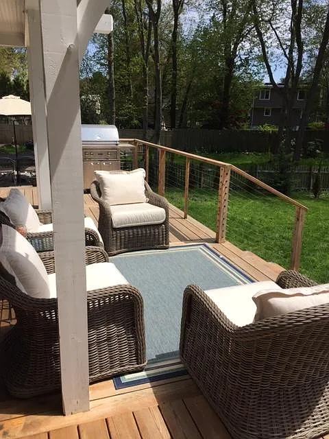Back deck - 85 Valley Rd
