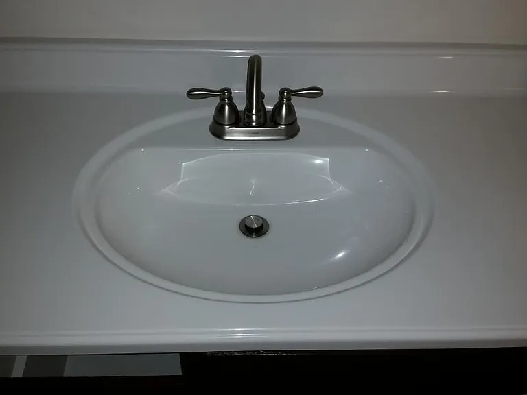 All new bathroom sinks