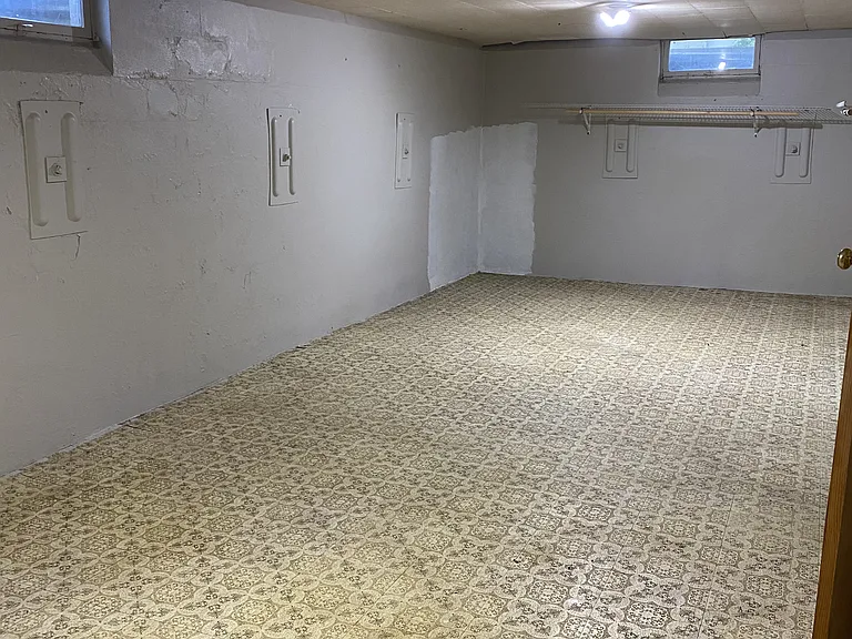 Basement storage or bonus space