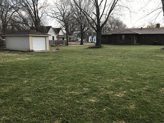 backyard and storage shed