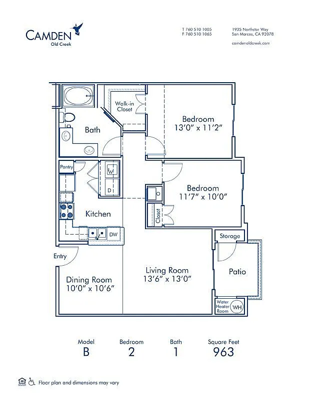 Floor plan B