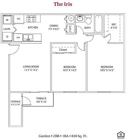 Floor plan The Iris