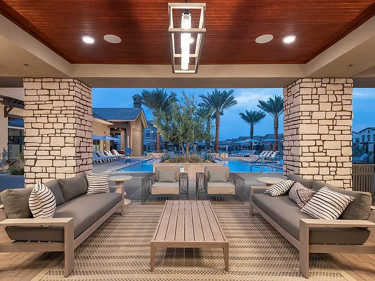 Pool Deck Covered