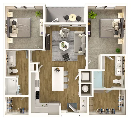 Floor plan B3