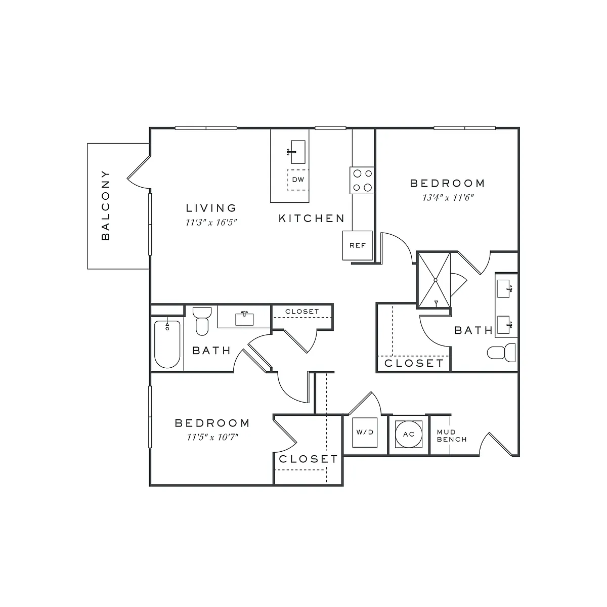 Floor plan B3