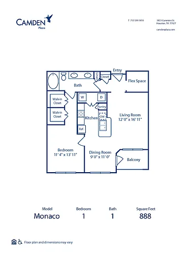 Floor plan Monaco