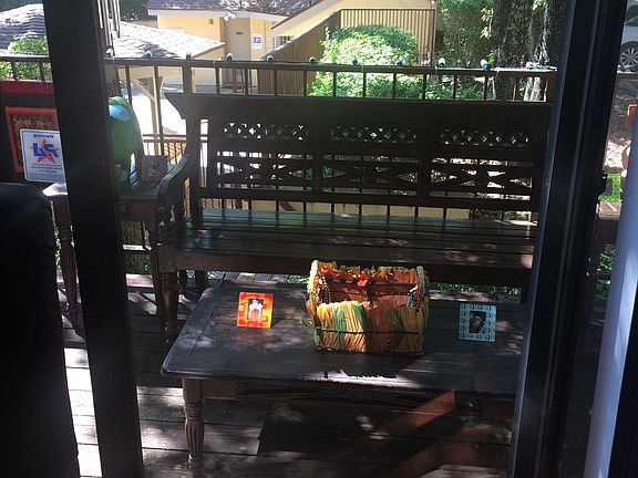 Living Room Patio Area