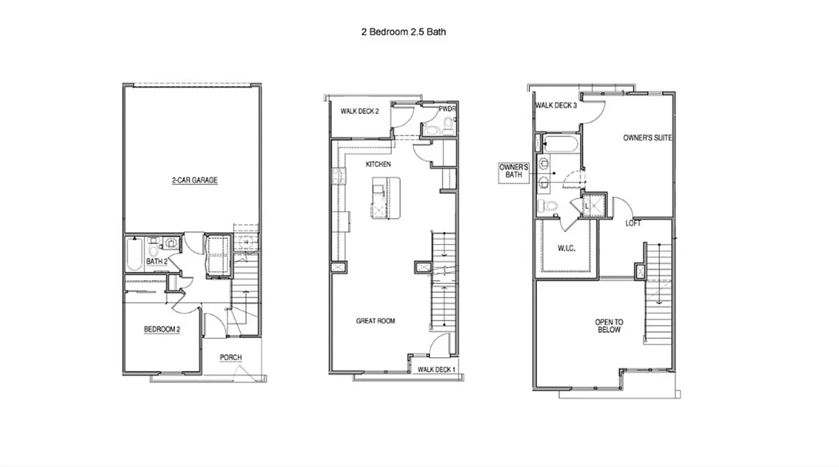Floor plan 2 Bedroom