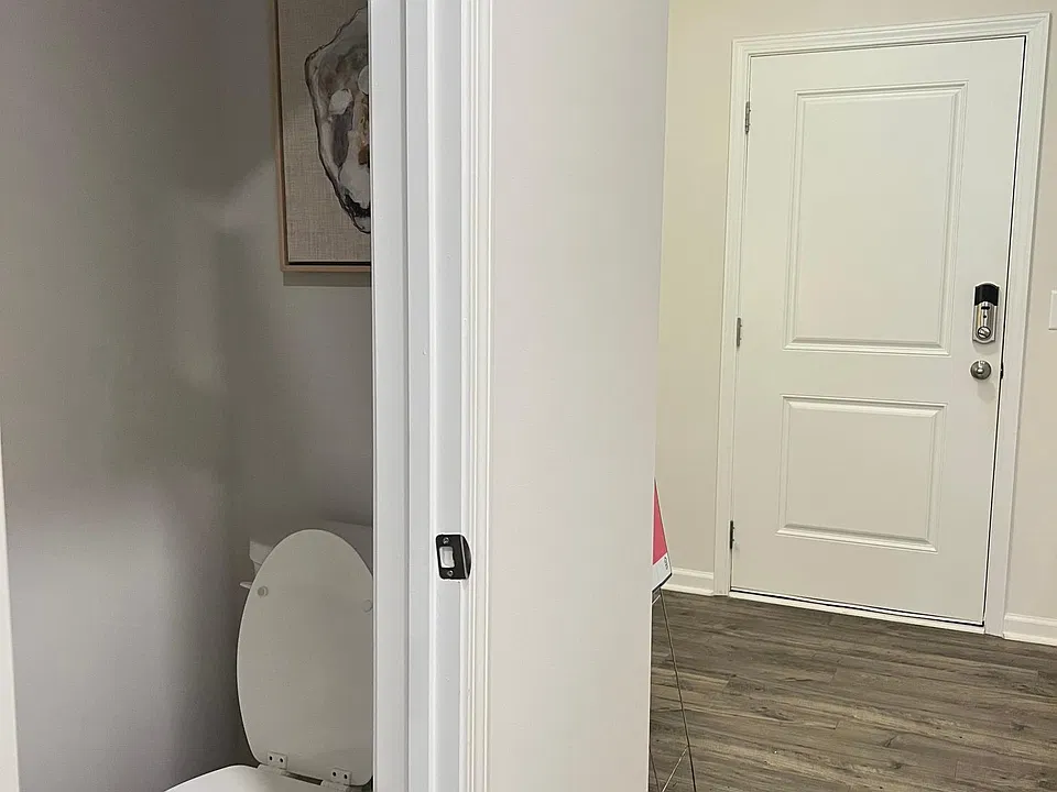 Powder room on 1st floor