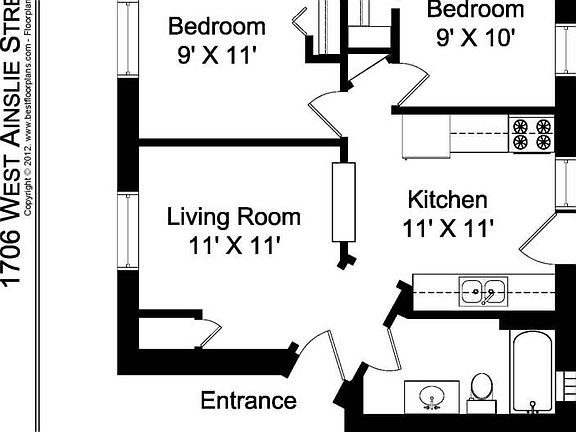 2nd image of 1706 W Ainslie St #1