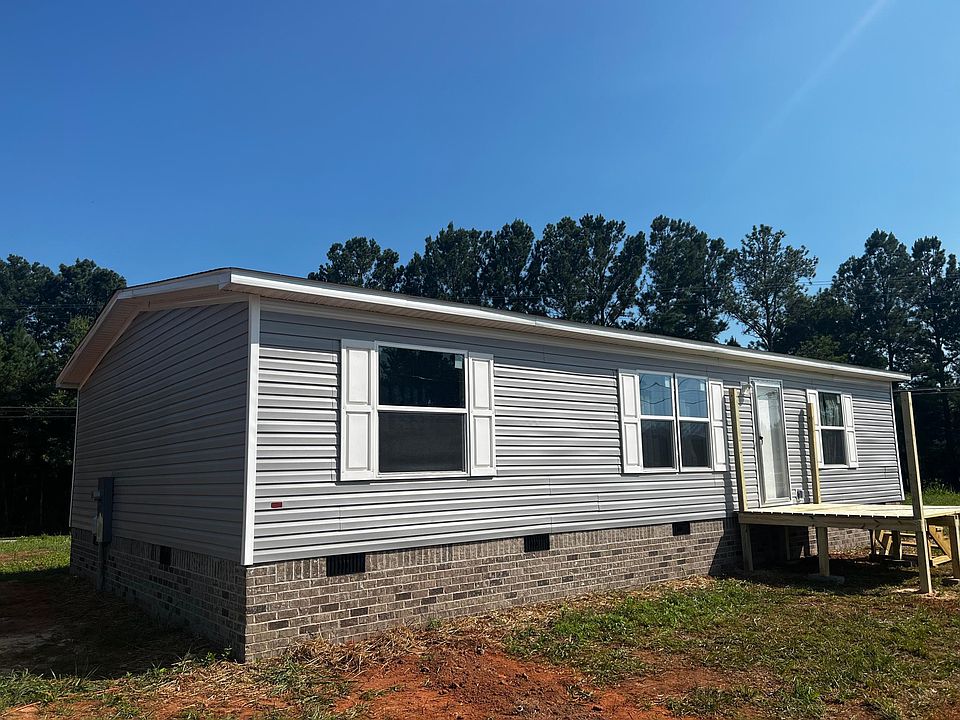 Front left of house