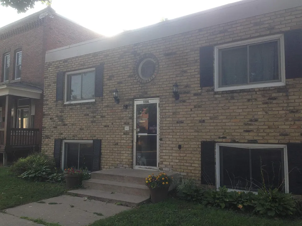 Front of building