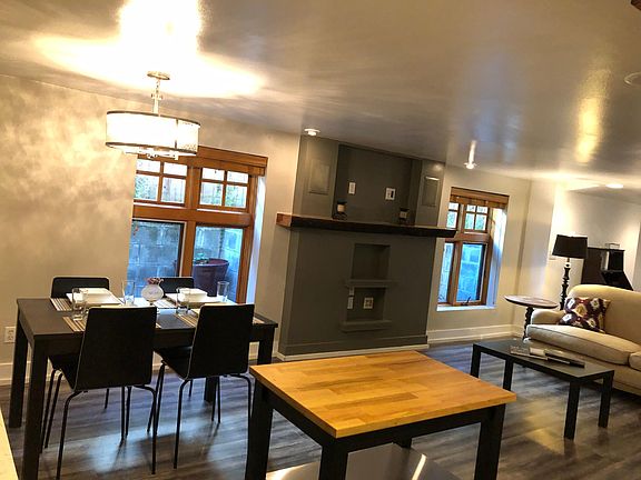 view from kitchen