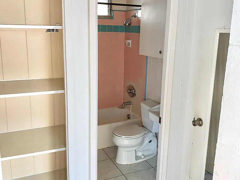 Additional enclosed shelving and storage