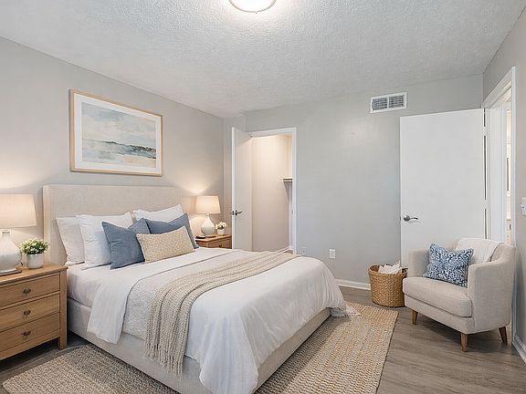 Cozy neutral-toned bedroom retreat