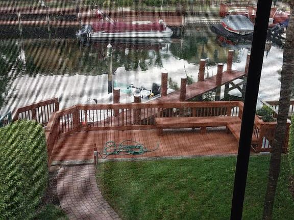 Outdoor living space.