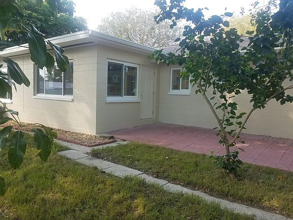Private porch in back
