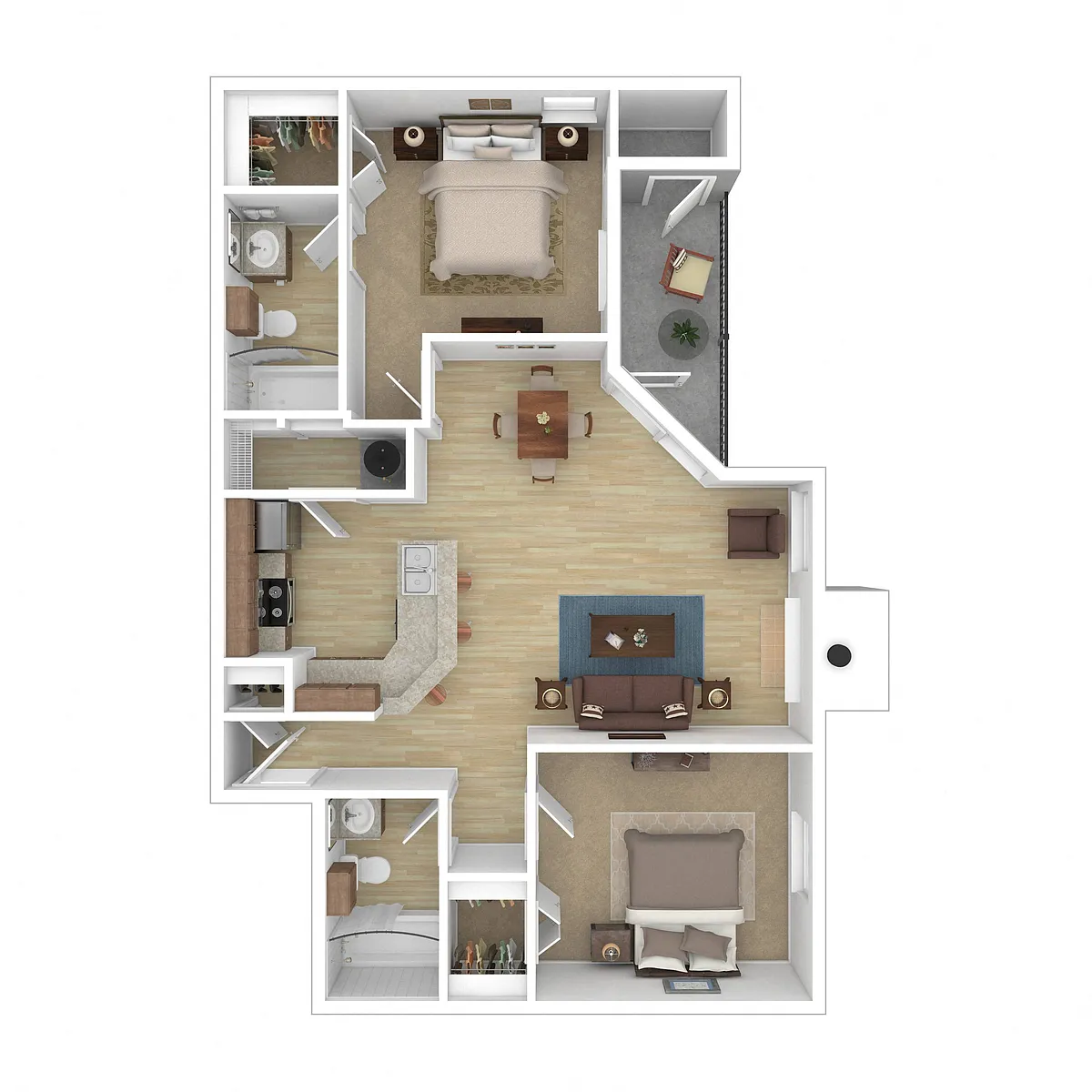 Floor plan B2A