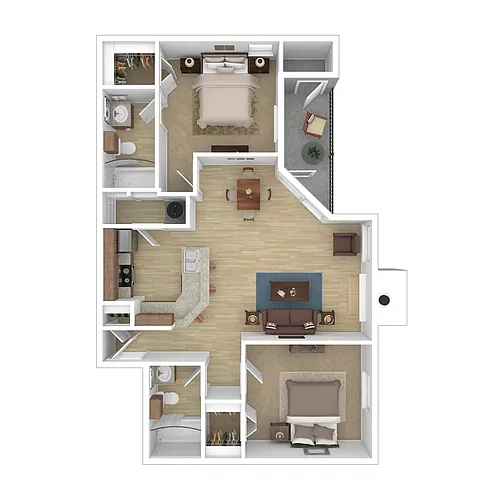 Floor plan B2A