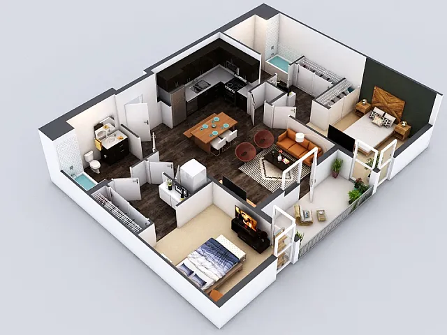 Floor plan B02