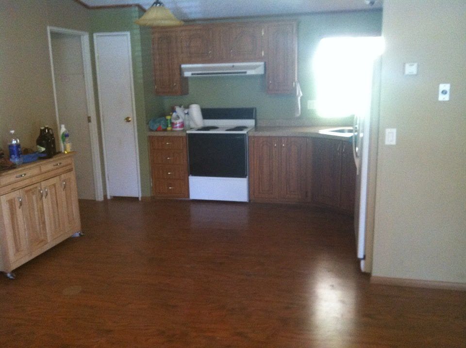 Open concept kitchen
