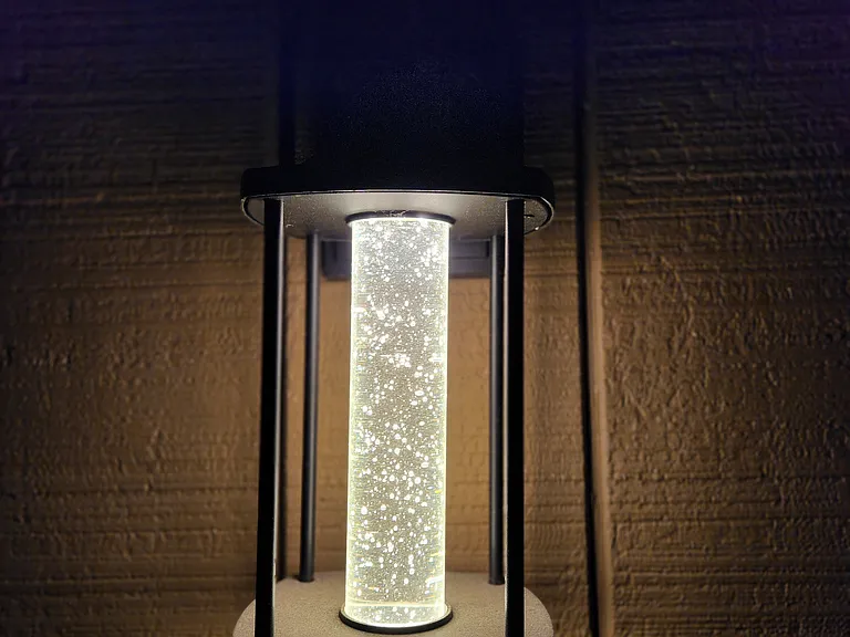 All eight lights outside the property are these "starry night" lights. I'm sure you can see why they're called that!