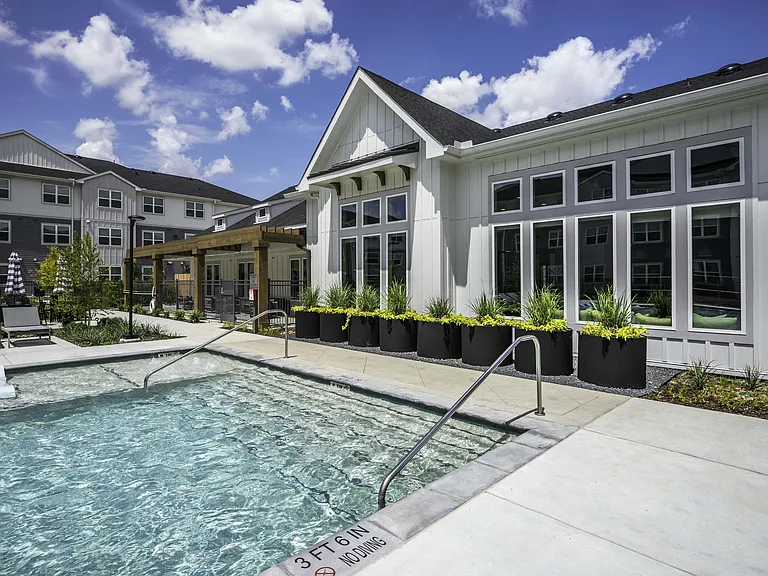 Resort style pool