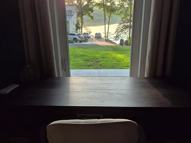 All 3 bedrooms has a view of the river.
