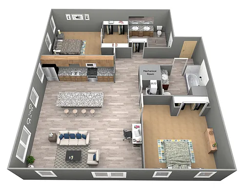 Floor plan Olive