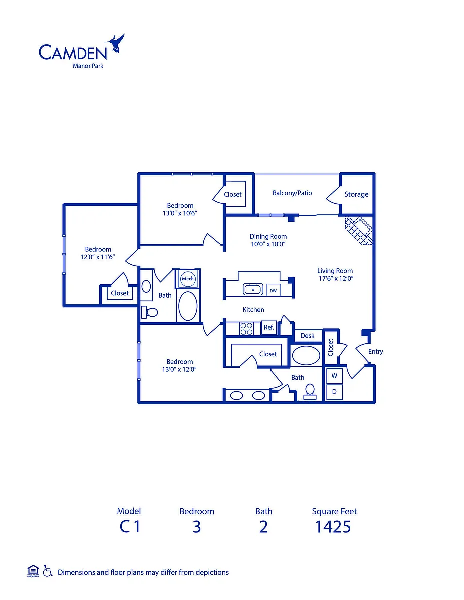 Floor plan C1