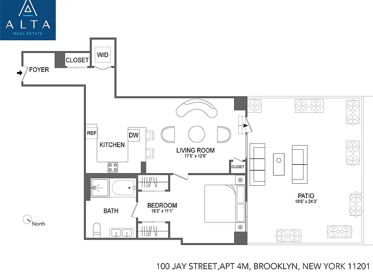 100 Jay St #4M — Photo 2