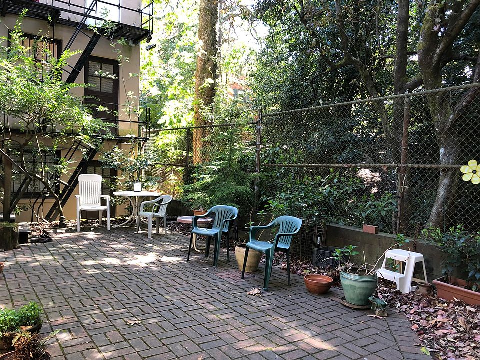 Private patio