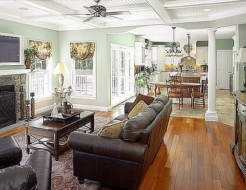 Family Room & Kitchen