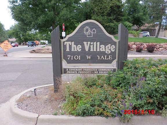 Entrance Sign to The Village