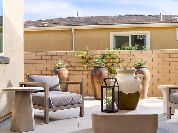 Brownstone Model Backyard