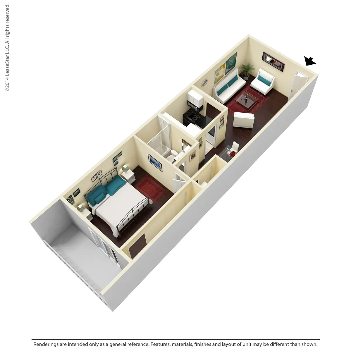 Floor plan A1