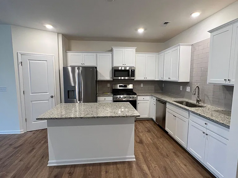 Kitchen and Island