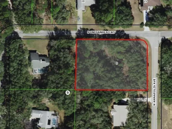 3681 N INDIANHEAD ROAD LOT 8, HERNANDO, FL 34442
