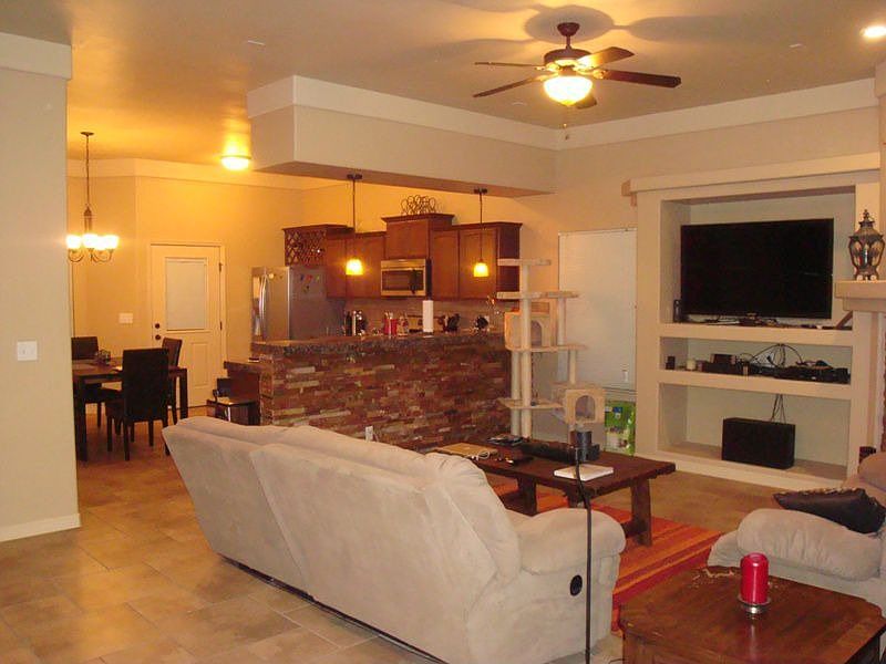 Living Room & Kitchen