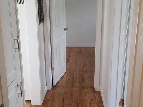 Hallway view from the bathroom