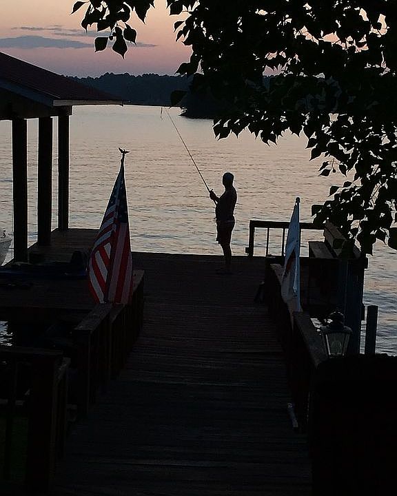 Fishing from pier!