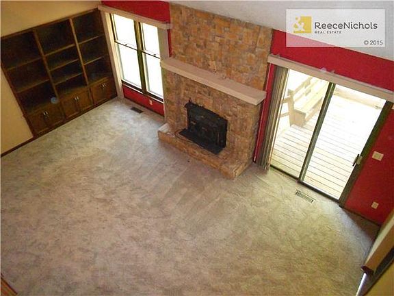 Looking from walk way to living room