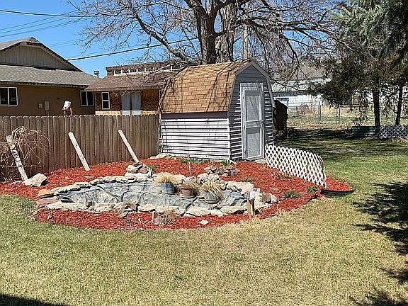Backyard-Pond/Grapevines