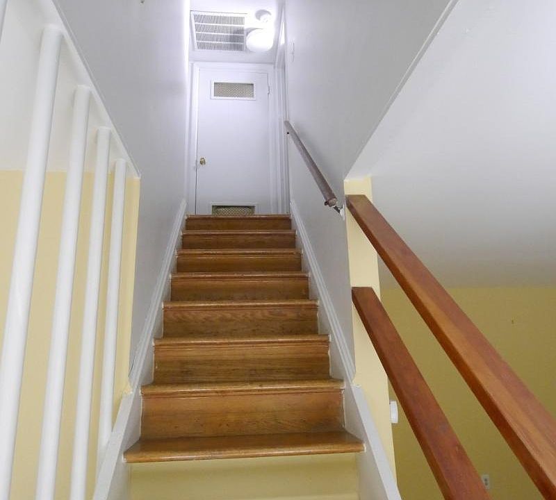 Stairway to the upper floor